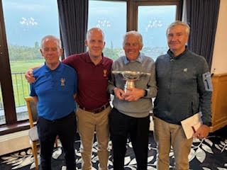 Sivewright Winners Murray Sykes, Martin Hunter, John Dunn and John Notman