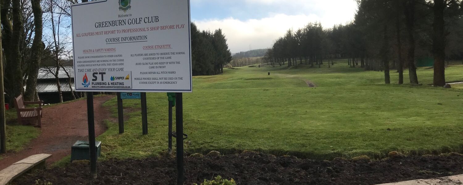 Greenburn G C   1st Tee