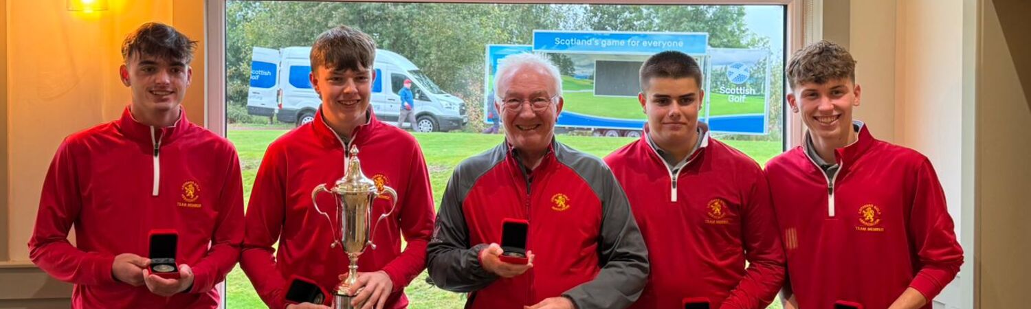 Scottish Boys Team Champions 2025
