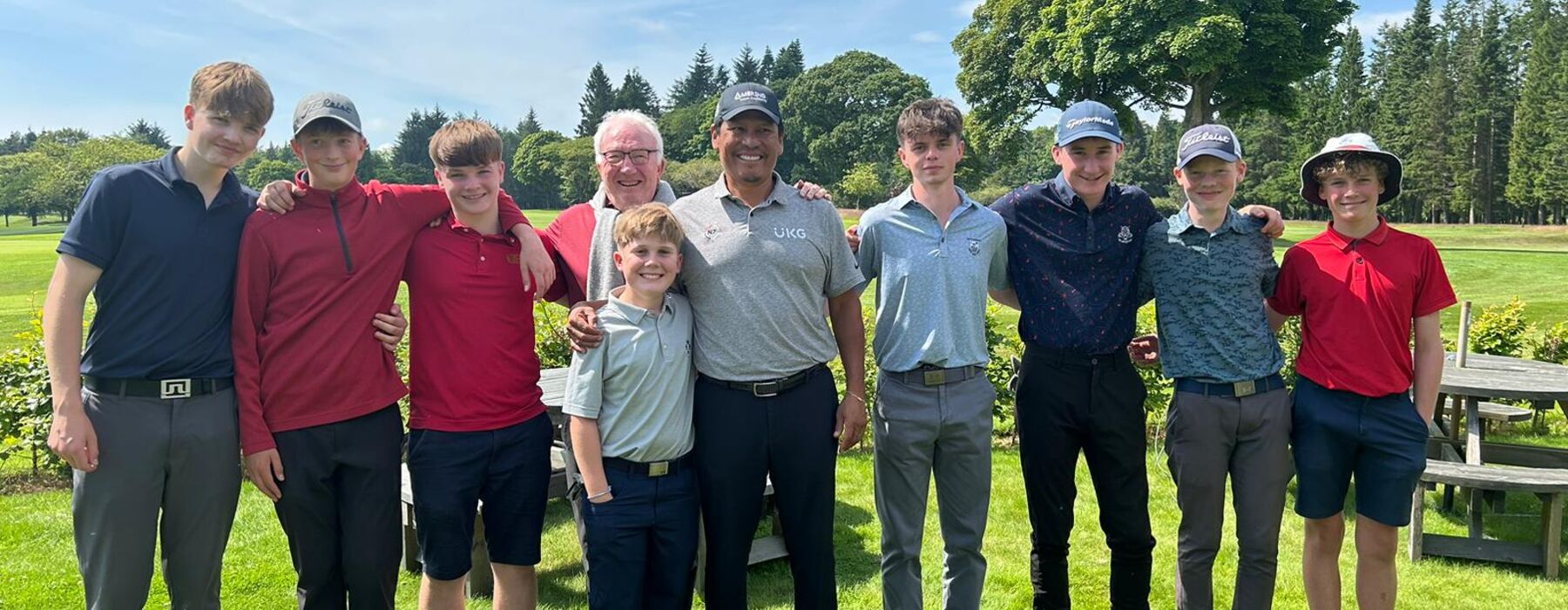 LGA Boys team v Angus 2024 with special guest